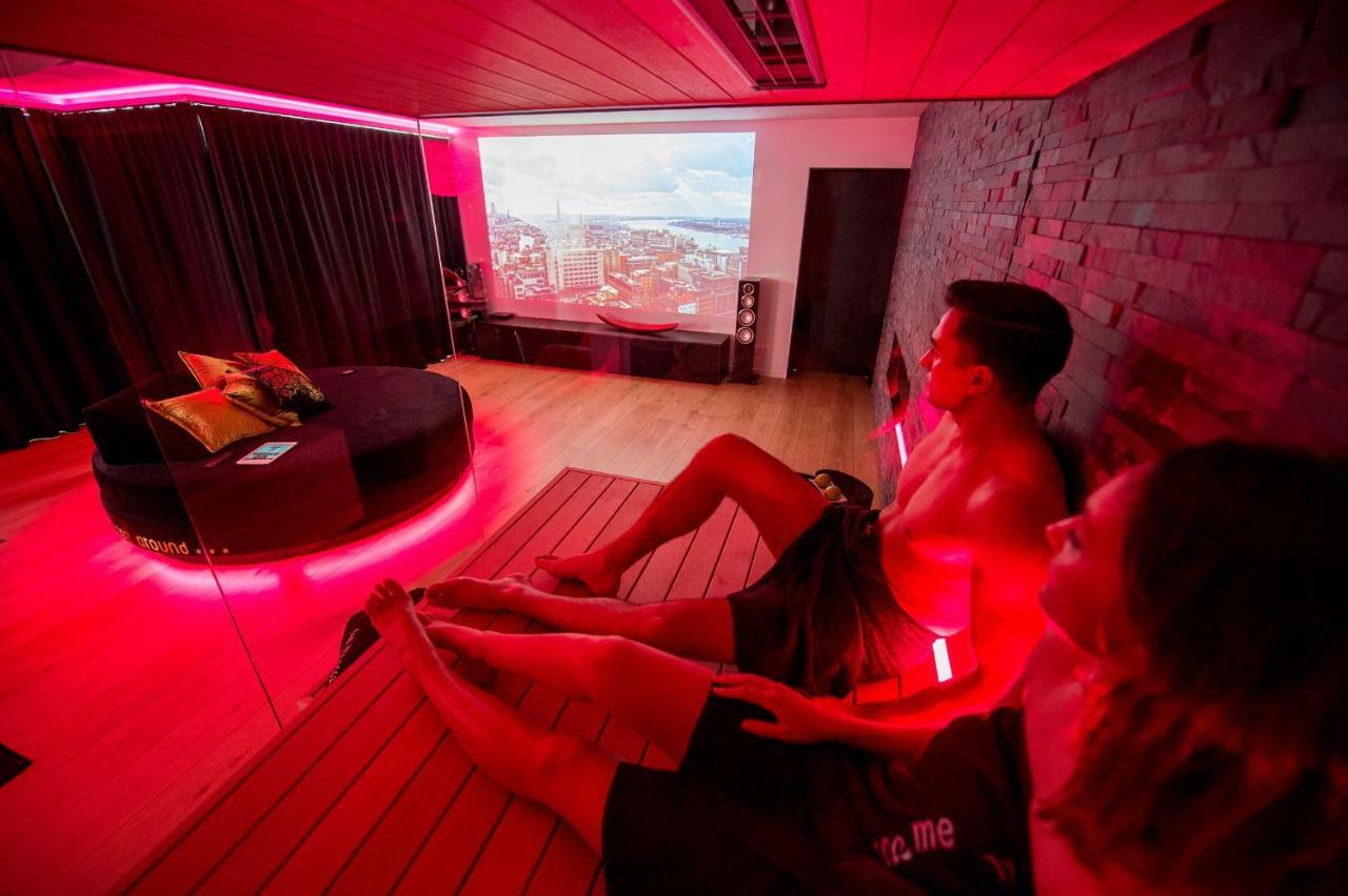 Apartamento SkyNooz-exclusive privé wellness penthouse Amberes Exterior foto